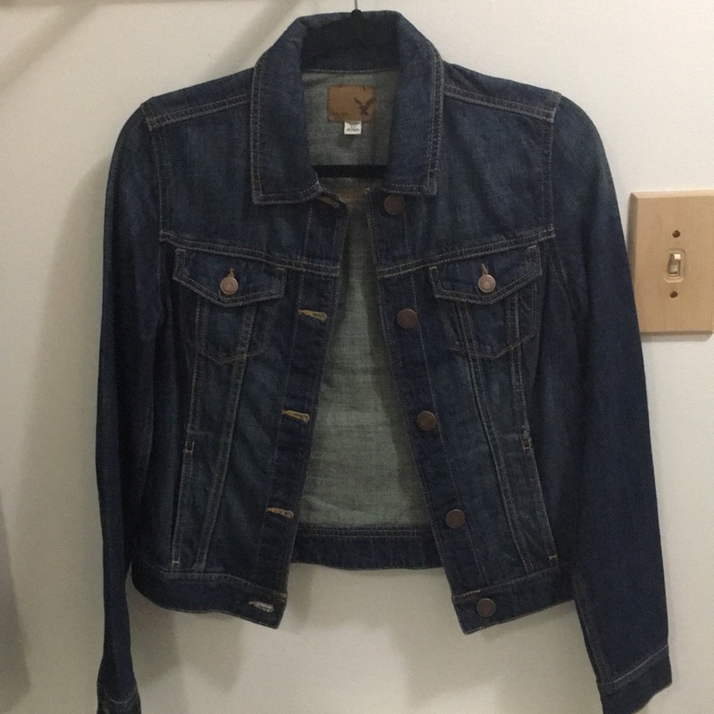 American Eagle Classic Denim Jacket Small